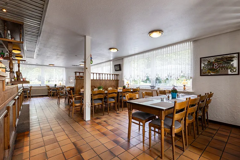Essbereich im Hotel
